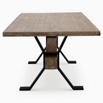 Dakota Dining Table - Large Dining Table Reclaimed Solid Wood - 229cm Tables Sterling Home 4