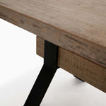 Dakota Dining Table - Large Dining Table Reclaimed Solid Wood - 229cm Tables Sterling Home 5