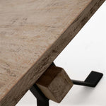 Dakota Dining Table - Large Dining Table Reclaimed Solid Wood - 229cm Tables Sterling Home 6