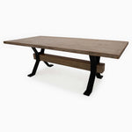 Dakota Dining Table - Large Dining Table Reclaimed Solid Wood - 229cm Tables Sterling Home 7