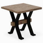 Dakota Side Table - Side Table Reclaimed Solid Wood Tables Sterling Home 1