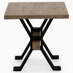 Dakota Side Table - Side Table Reclaimed Solid Wood Tables Sterling Home 3
