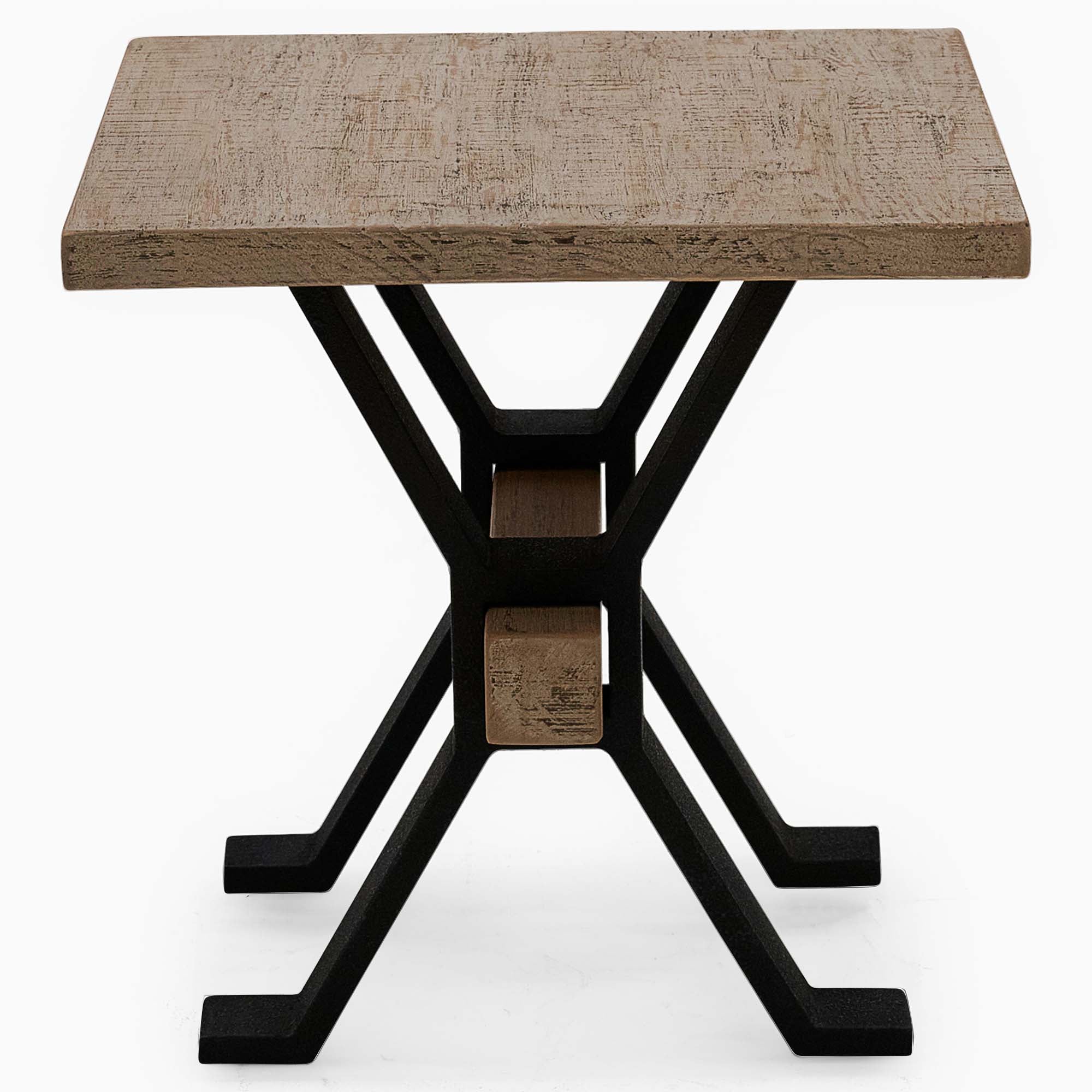 Dakota Side Table - Side Table Reclaimed Solid Wood Tables Sterling Home 3