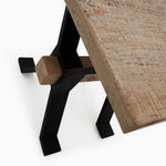 Dakota Side Table - Side Table Reclaimed Solid Wood Tables Sterling Home 5