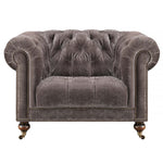 Delphine Armchair - Armchair Voyager Leather Sterling Home 1