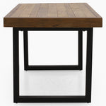 Detroit Dining Table - 135cm Dining Table Oaklands & Rustic Natural Finish Tables Sterling Home 4