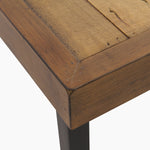 Detroit Dining Table - 135cm Dining Table Oaklands & Rustic Natural Finish Tables Sterling Home 5