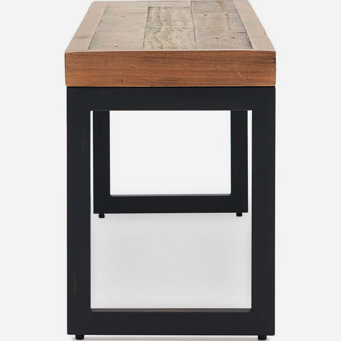 Detroit Bench - 155cm Bench Oaklands & Rustic Natural Finish Chairs Sterling Home 6