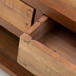 Detroit Coffee Table - Coffee Table Oaklands & Rustic Natural Finish Tables Sterling Home 2