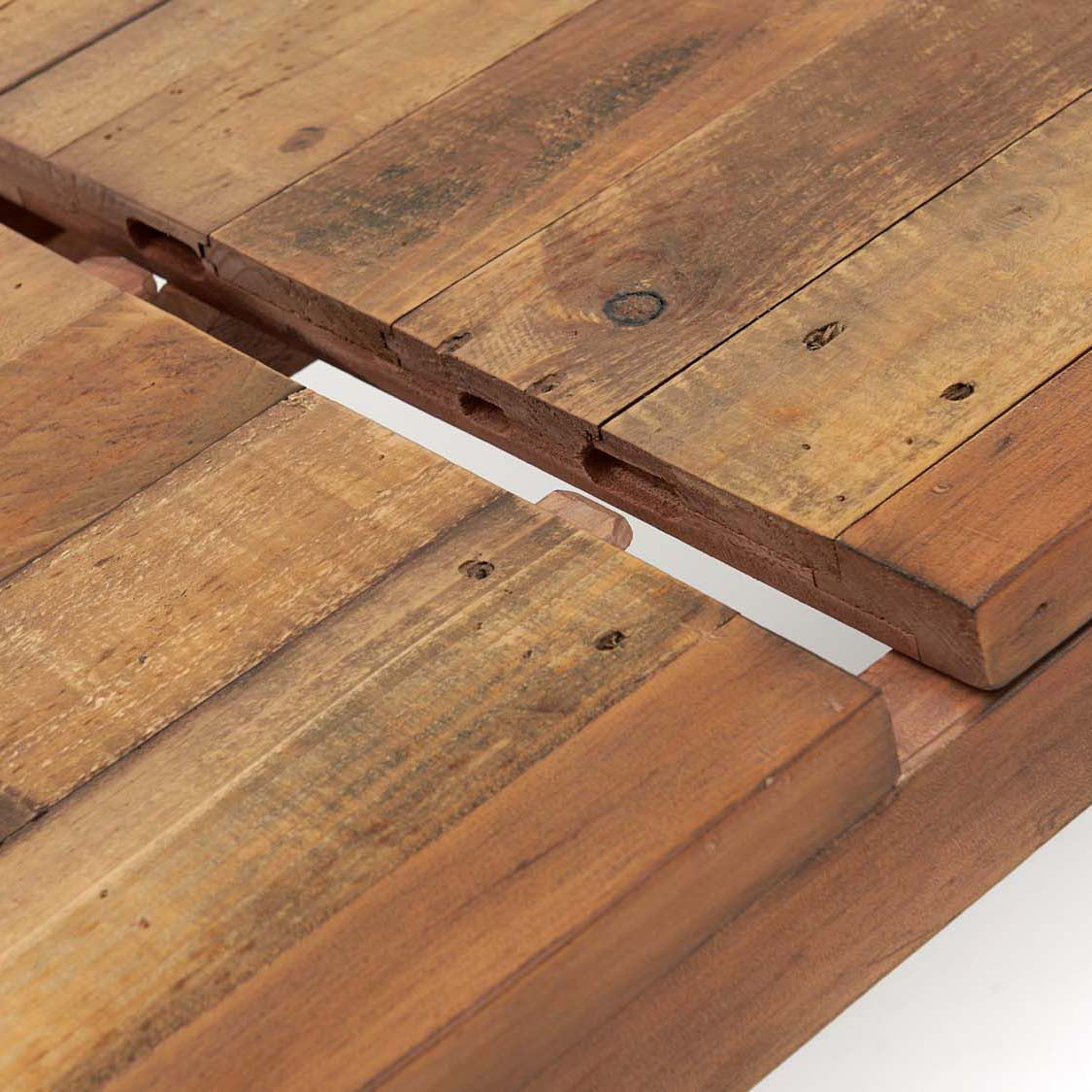 Detroit Extending Dining Table - 140/180cm Ext Dining Table Oaklands & Rustic Natural Finish Tables Sterling Home 3