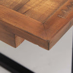 Detroit Extending Dining Table - 140/180cm Ext Dining Table Oaklands & Rustic Natural Finish Tables Sterling Home 4