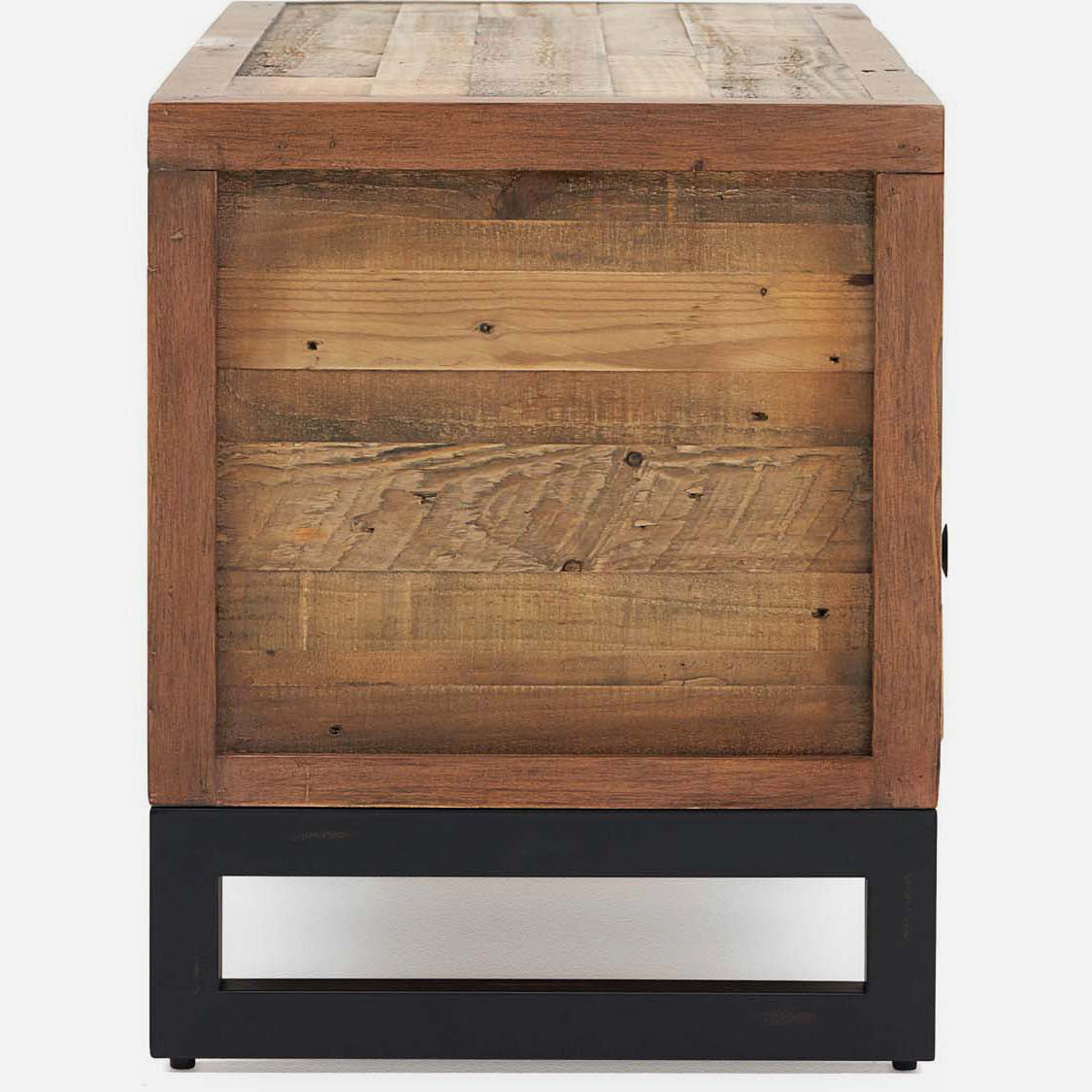 Detroit TV Unit - Small TV Unit Oaklands & Rustic Natural Finish Tables Sterling Home 5