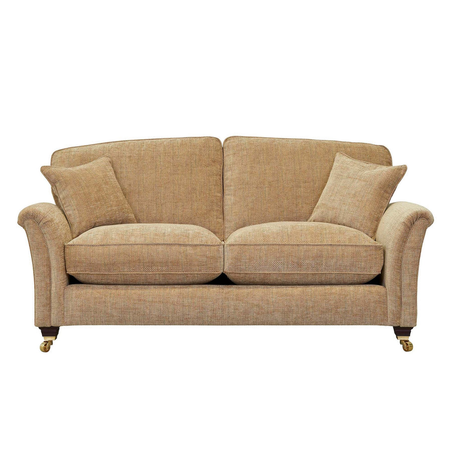 Parker Knoll Devonshire 2 Seater Standard Back Sofa - 2 Seater Sofa - Formal Back M Grade Leather Sterling Home 1