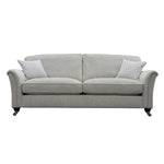 Parker Knoll Devonshire 4 Seater Standard Back Sofa - Grand Sofa - Formal Back M Grade Leather Sterling Home 1