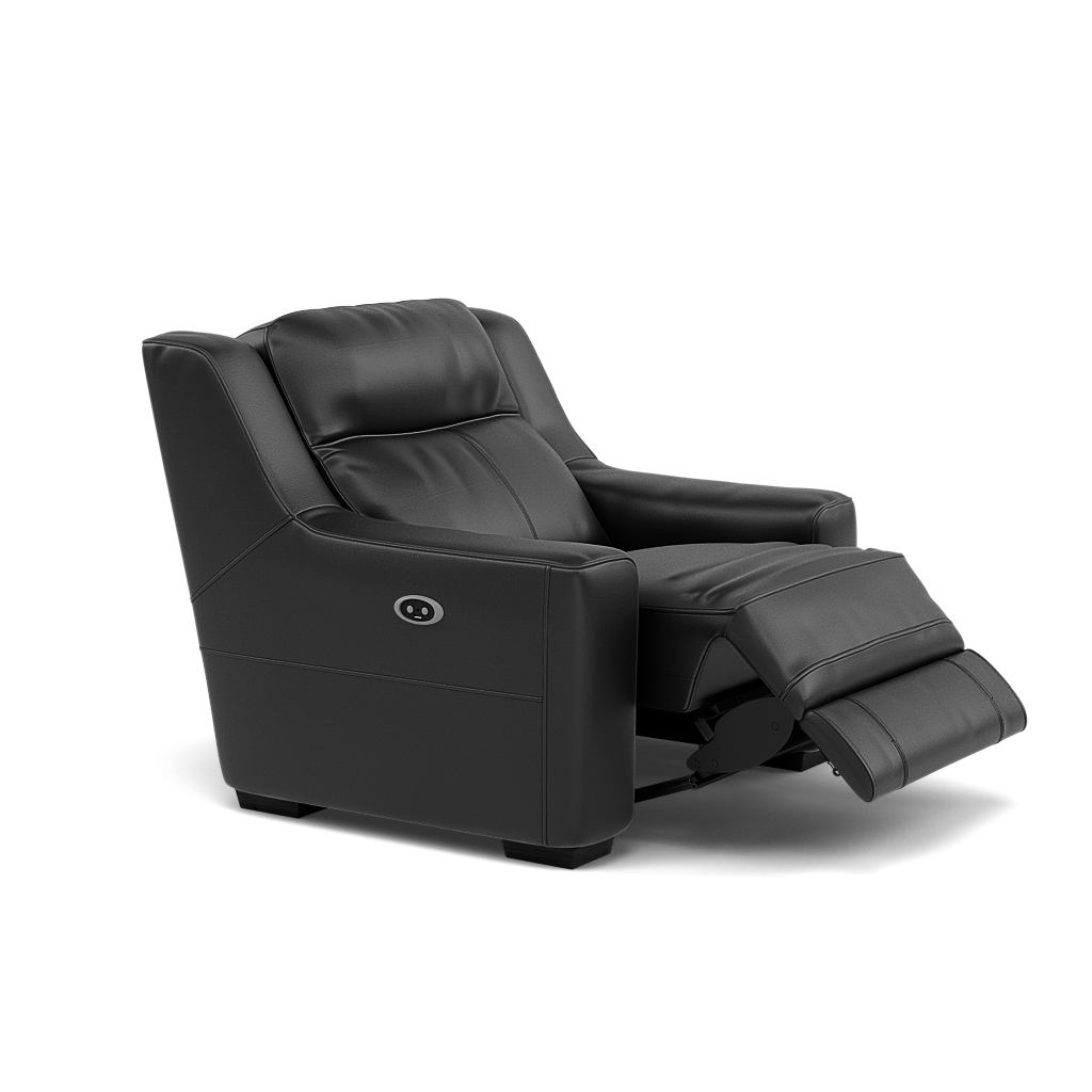 Dino Recliner Armchair - Power Recliner Chair BXS Only — BXS-023C BLACK, gallery image 1