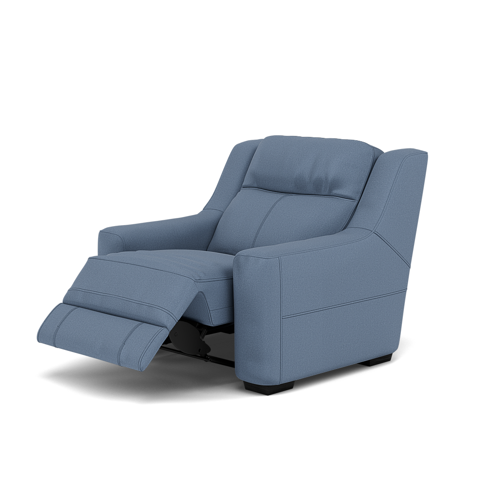 Dino Recliner Armchair - Power Recliner Chair SKA MAD AIS Only — BFA-MAD-08 PACIFIC BLUE, gallery image 3