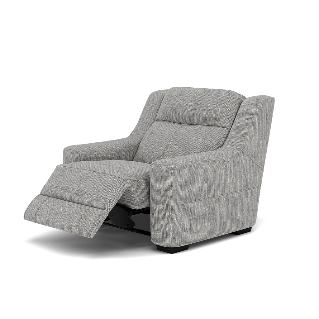 Dino Recliner Armchair - Power Recliner Chair SKA MAD AIS Only — FAB-AIS-18 GREY WHITE, gallery image 3
