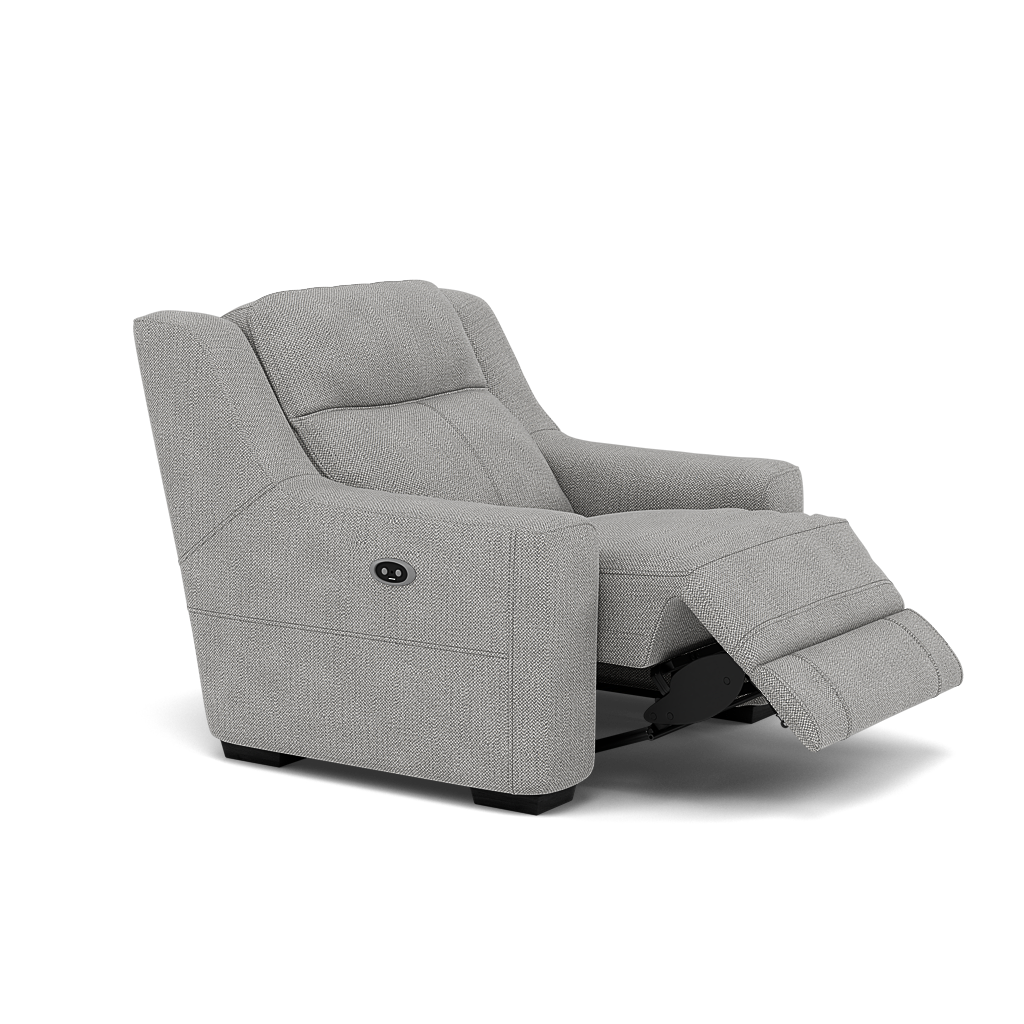 Dino Recliner Armchair - Power Recliner Chair SKA MAD AIS Only — FAB-AIS-18 GREY WHITE, gallery image 1