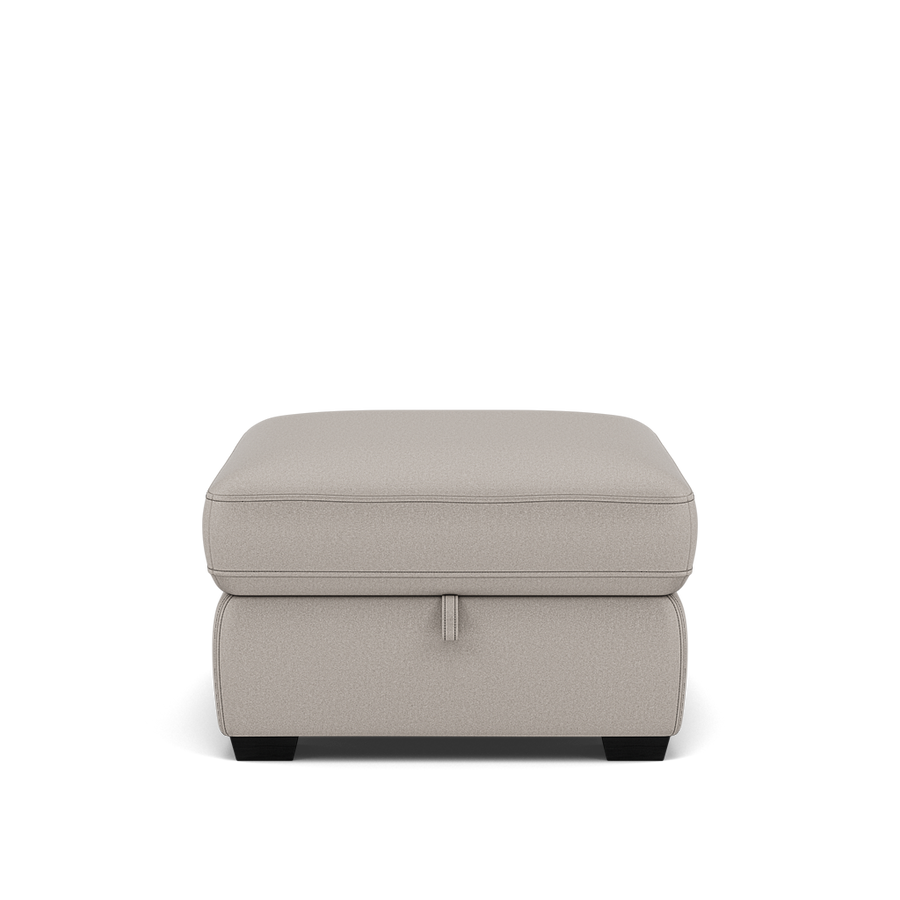 Dino Storage Footstool - Storage footstool SKA MAD AIS Only Sterling Home BFA-MAD-02 SILVER GREY 1