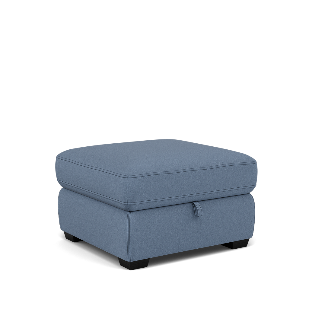 Dino Storage Footstool - Storage footstool SKA MAD AIS Only — BFA-MAD-08 PACIFIC BLUE, gallery image 1