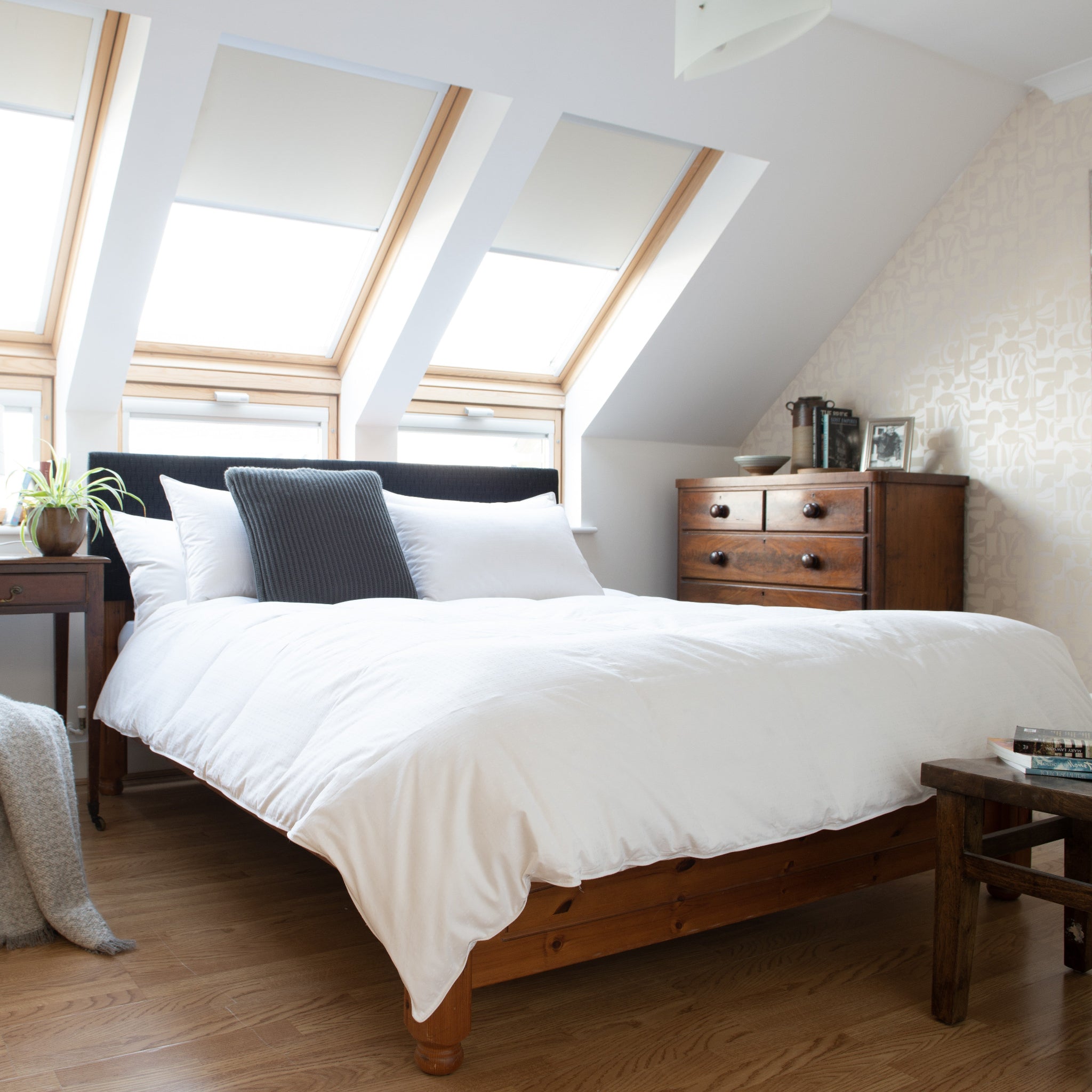 Duck And Feather Down Duvet - Duck & Feather Down 10.5T Single Sterling Home 1