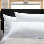 Duck Feather Pillow Pair - Softened Duck Feather Pillow Pair White Sterling Home 2