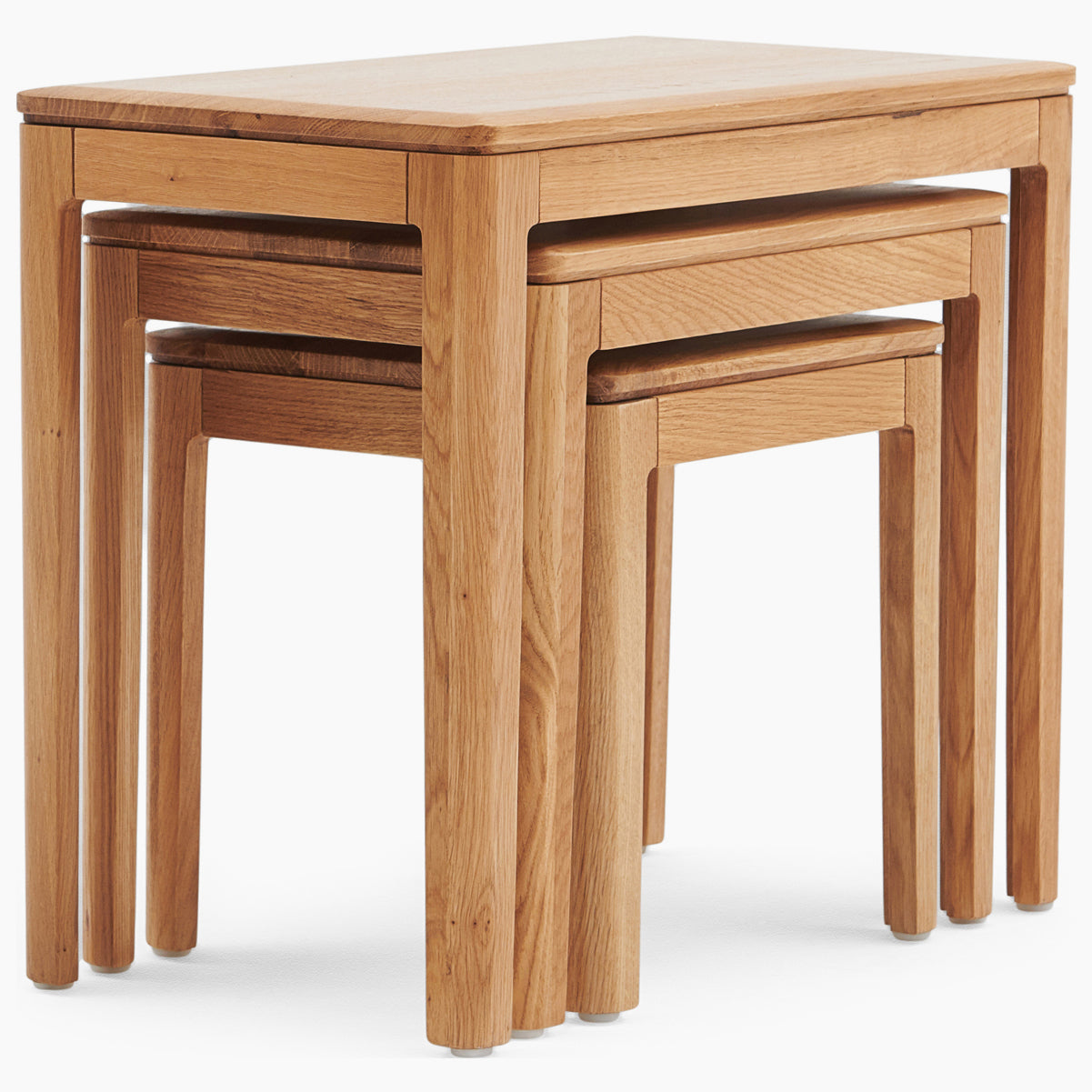 Dunmore Nest of Tables - Nest of Tables Oak Tables Sterling Home 1