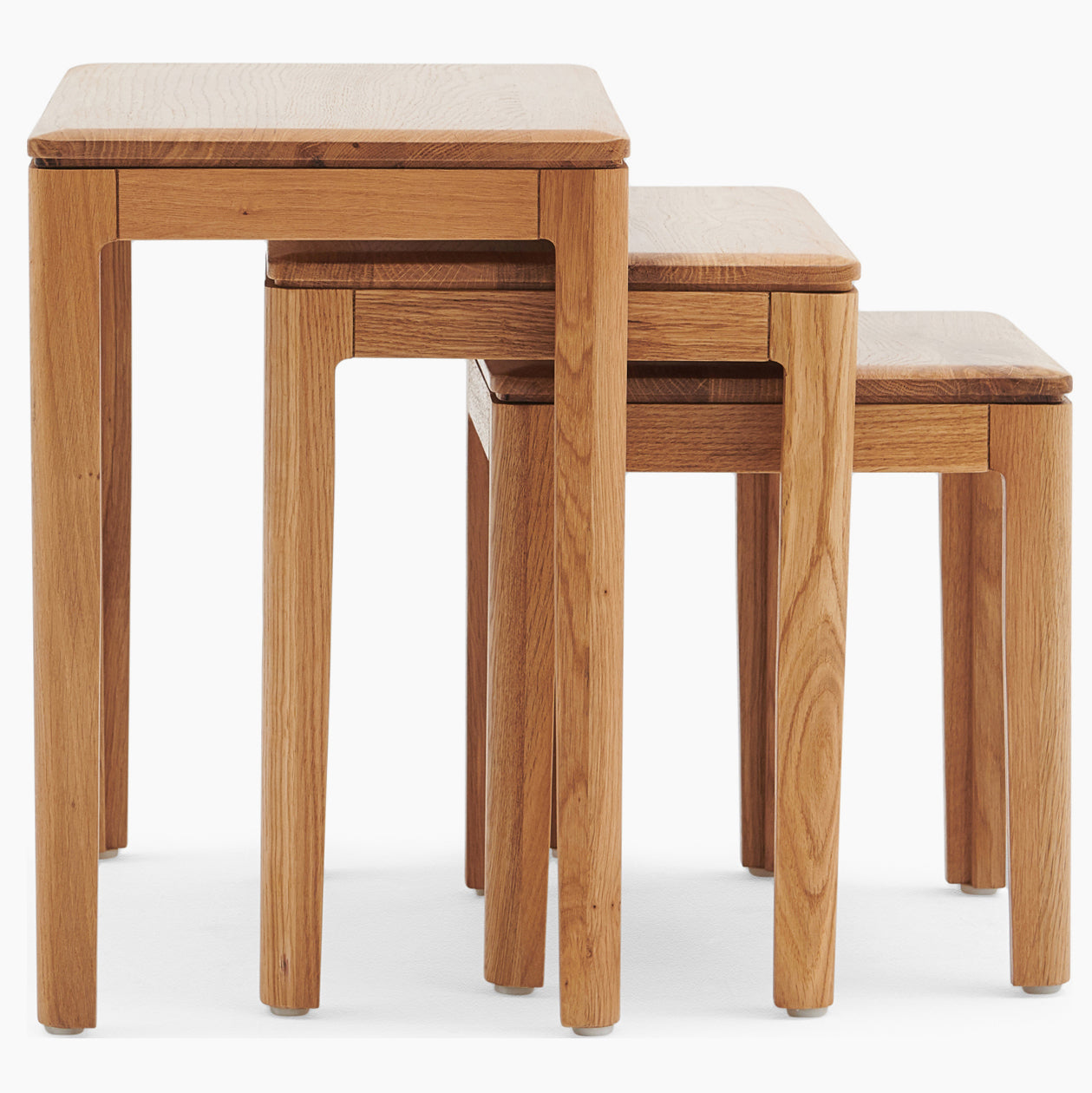 Dunmore Nest of Tables - Nest of Tables Oak Tables Sterling Home 2