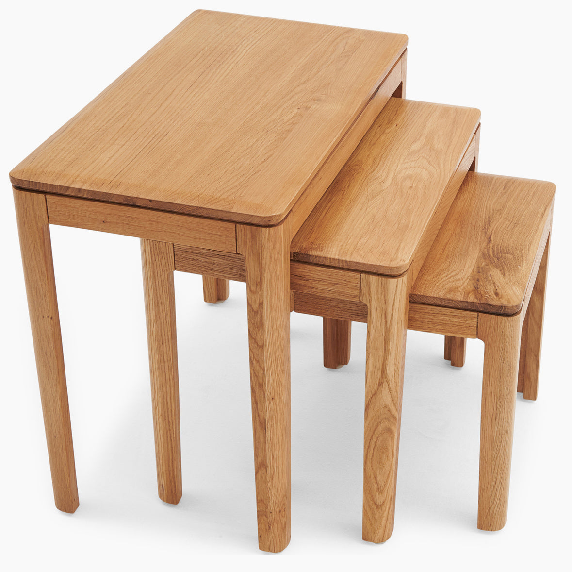 Dunmore Nest of Tables - Nest of Tables Oak Tables Sterling Home 3