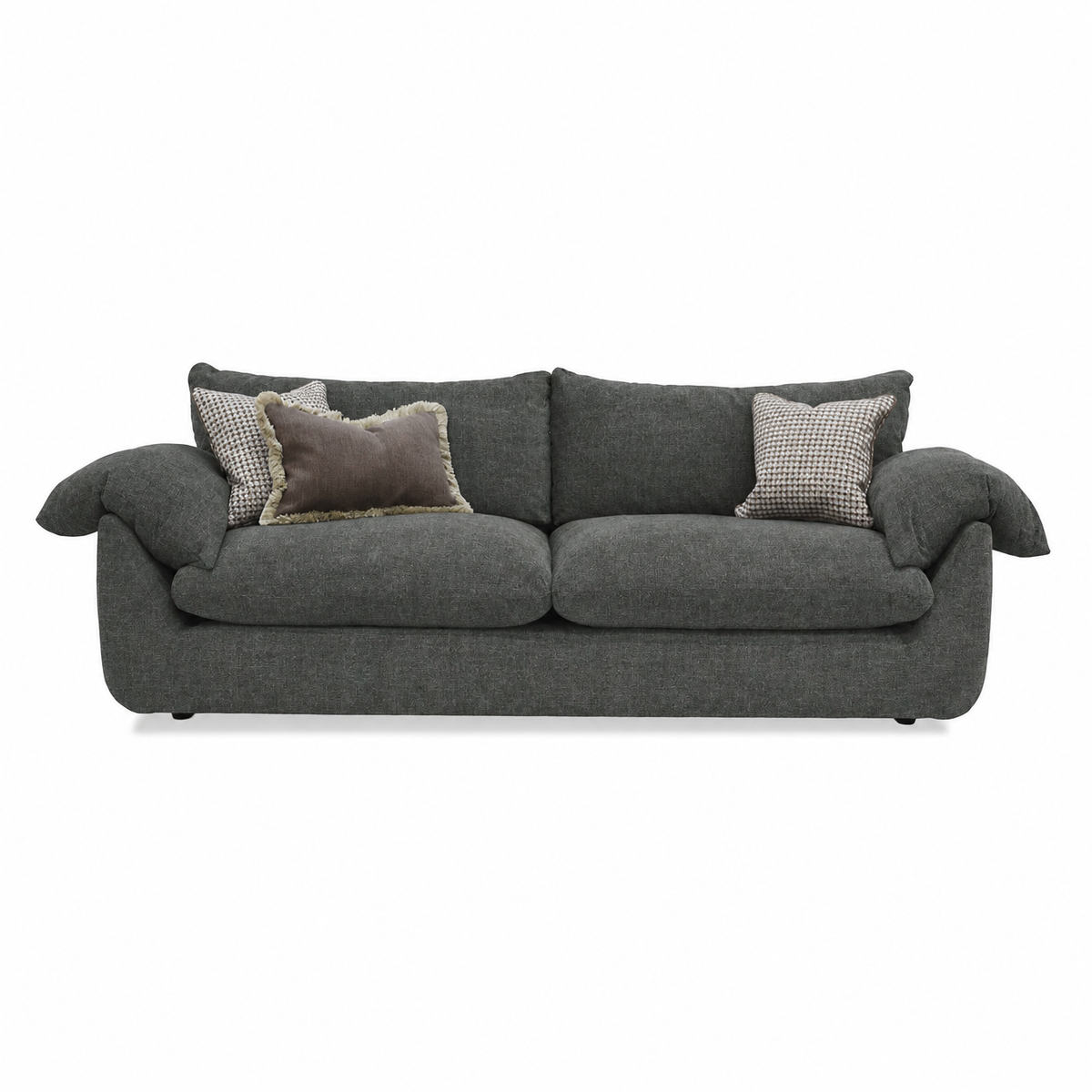 Vogue Williams Bayswater Extra Large Sofa - Extra Large Sofa Matt Chenille 4 Seater Sofas Sterling Home 5 Matt Chenille Mushroom