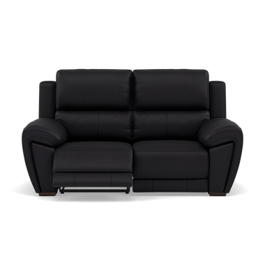 Echo 2 Seater Recliner Sofa - 2 Seater 2 Power Recliners Cat 25S - Power Recliner with USB 2 Seater Sofas Sterling Home 13 NCS-023C BLACK