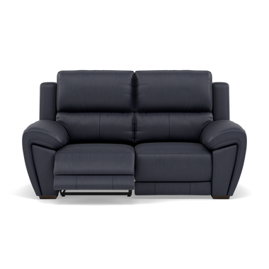 Echo 2 Seater Recliner Sofa - 2 Seater 2 Power Recliners Cat 25S - Power Recliner with USB 2 Seater Sofas Sterling Home 1 NCS-036C NAVY BLUE