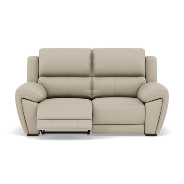 Echo 2 Seater Recliner Sofa - 2 Seater 2 Power Recliners Cat 25S - Power Recliner with USB 2 Seater Sofas Sterling Home 5 NCS-041E SILVER GREY