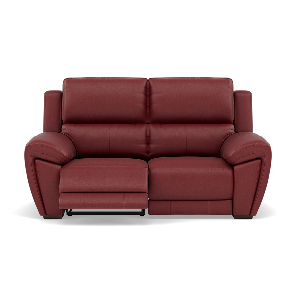 Echo 2 Seater Recliner Sofa - 2 Seater 2 Power Recliners Cat 25S - Power Recliner Power Footrest Headrest & USB 2 Seater Sofas Sterling Home 16 NCS-854C RUSTIC RED