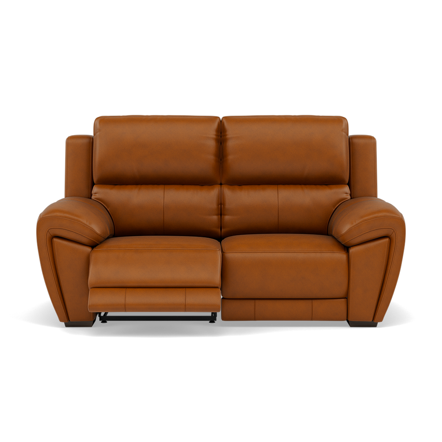 Echo 2 Seater Recliner Sofa - 2 Seater 2 Power Recliners Cat 30F - Power Recliner Sterling Home SK-598D CARAMEL 1