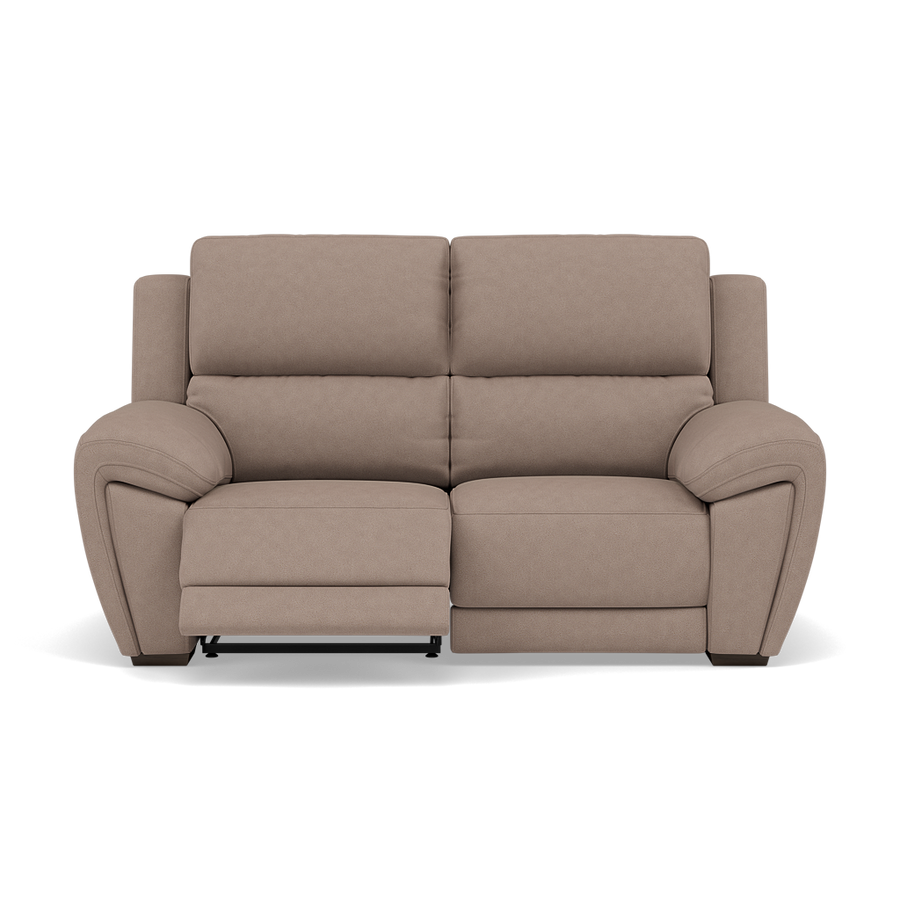 Echo 2 Seater Recliner Sofa - 2 Seater 2 Power Recliners Fabric - Power Recliner Sterling Home BFA-BLJ-946 SILVER GREY 2