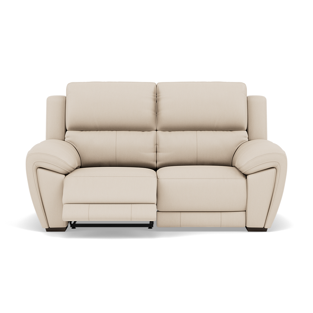 Echo 2 Seater Recliner Sofa - 2 Seater 2 Power Recliners Lumber Support Cat 25S - Power With Power Headrest Footrest Lumbar & USB 2 Seater Sofas Sterling Home 5 NCS-156E FROST