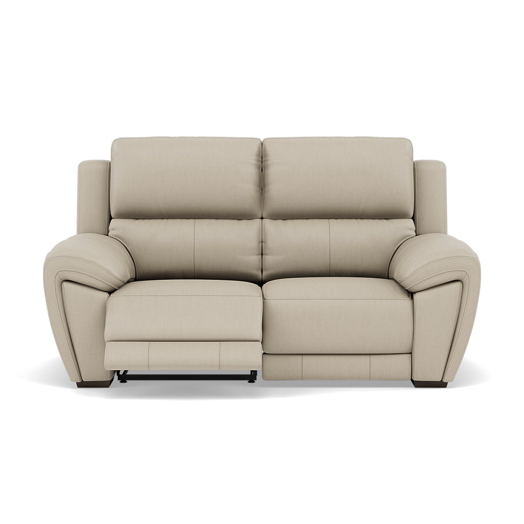 Echo 2 Seater Recliner Sofa - 2 Seater 2 Power Recliners Lumber Support Cat 25S - Power With Power Headrest Footrest Lumbar & USB 2 Seater Sofas Sterling Home 6 NCS-041E SILVER GREY