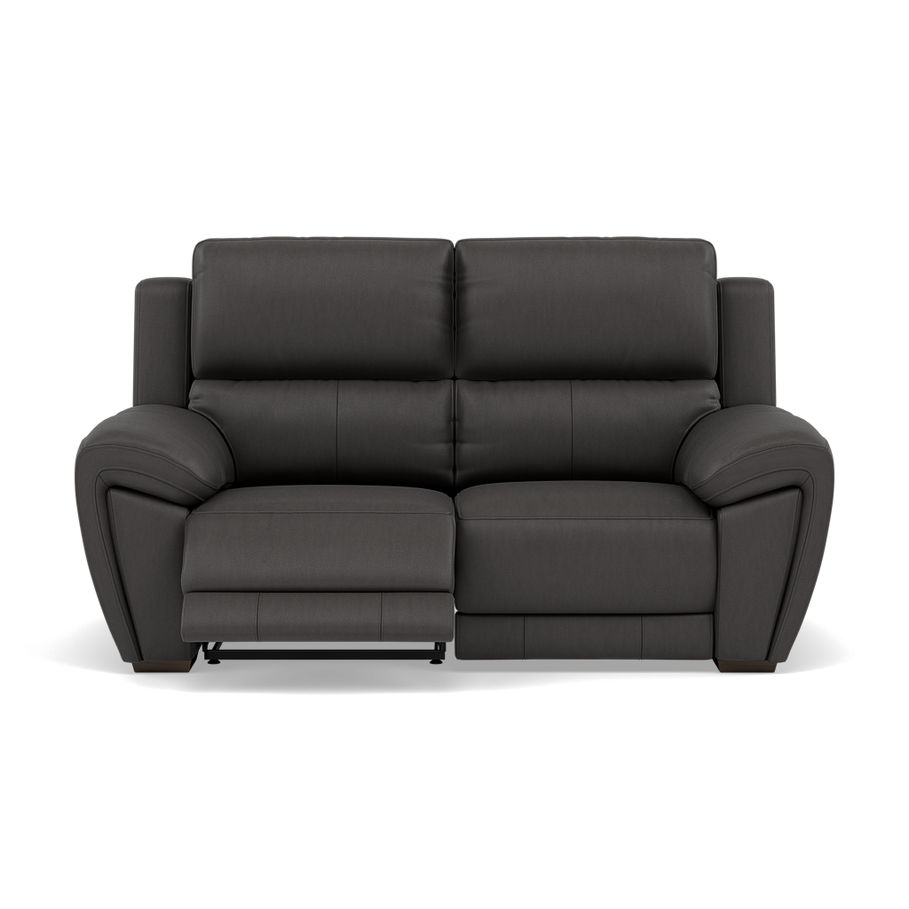 Echo 2 Seater Recliner Sofa - 2 Seater 2 Power Recliners Lumber Support Cat 25S - Power With Power Headrest Footrest Lumbar & USB 2 Seater Sofas Sterling Home 10 NCS-180E SLATE GREY