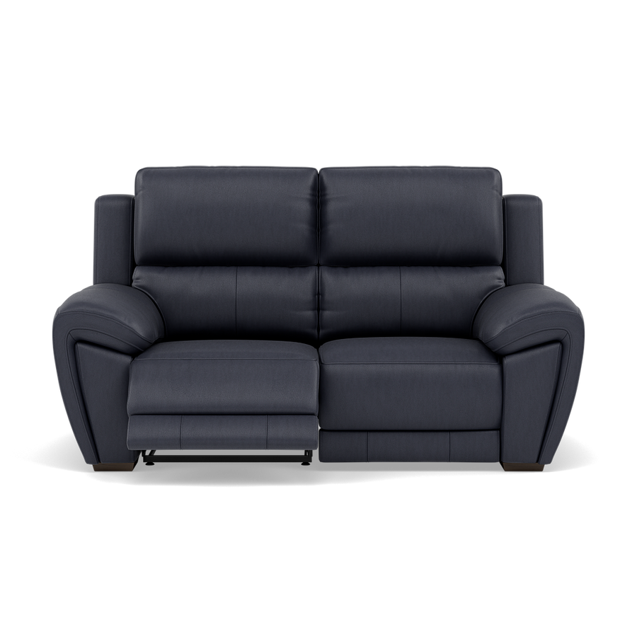 Echo 2 Seater Recliner Sofa - 2 Seater 2 Power Recliners Lumber Support Cat 25S - Power with Power Headrest and Power Lumbar 2 Seater Sofas Sterling Home 14 NCS-036C NAVY BLUE