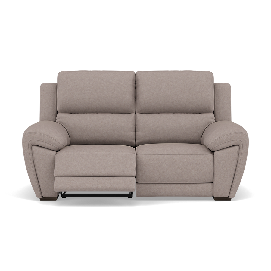 Echo 2 Seater Recliner Sofa - 2 Seater 2 Power Recliners Lumber Support Fabric - Power with Power Lumbar Sterling Home BFA-BLJ-22 DOVE GREY 1