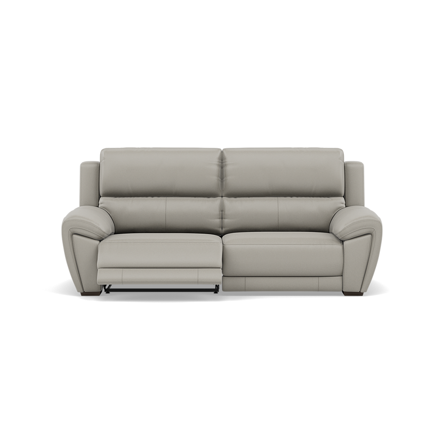 Echo 3 Seater Recliner Sofa - 2.5 Seater Sofa 2 Power Recliners Lumber Support Cat 20S - Power with Power Lumbar Sterling Home BXS-251E GREY 1