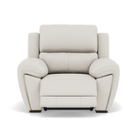 Echo Recliner Armchair - Power Recliner Chair Lumber Support Cat 25S - Power with Power Lumbar & USB Sterling Home 3 NCS-744D STAR WHITE