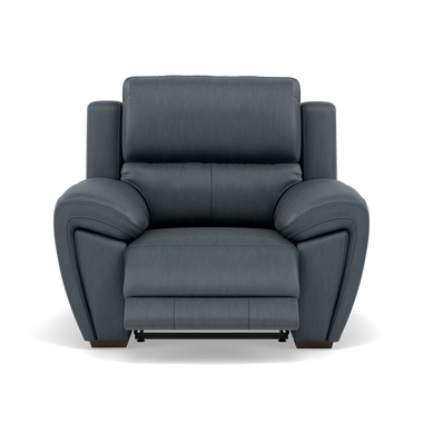 Echo Recliner Armchair - Power Recliner Chair Lumber Support Cat 25S - Power with Power Lumbar & USB Sterling Home 14 NCS-313E OCEAN BLUE