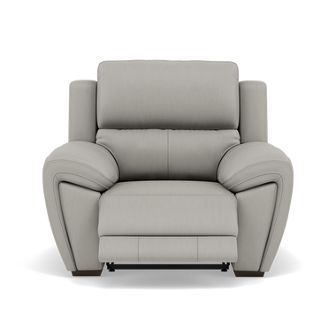 Echo Recliner Armchair - Power Recliner Chair Lumber Support Cat 25S - Power with Power Lumbar & USB Sterling Home 6 NCS-251E GREY
