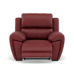 Echo Recliner Armchair - Power Recliner Chair Lumber Support Cat 25S - Power with Power Lumbar & USB Sterling Home 15 NCS-854C RUSTIC RED