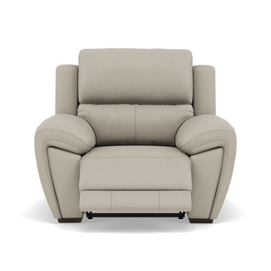 Echo Recliner Armchair - Power Recliner Chair Lumber Support Cat 25S - Power with Power Lumbar & USB Sterling Home 7 NCS-946B FEATHER GREY