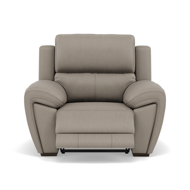 Echo Recliner Armchair - Power Recliner Chair Lumber Support Cat 25S - Power with Power Lumbar & USB Sterling Home 11 NCS-722A TAUPE