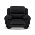 Echo Recliner Armchair - Power Recliner Chair Lumber Support Cat 25S - Power with Power Lumbar & USB Sterling Home 13 NCS-023C BLACK