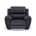 Echo Recliner Armchair - Power Recliner Chair Lumber Support Cat 25S - Power with Power Lumbar & USB Sterling Home 1 NCS-036C NAVY BLUE